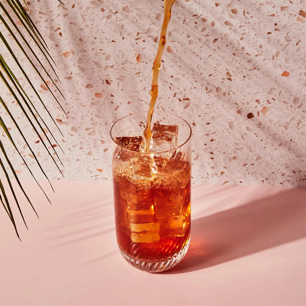 Ginger Peach Iced Tea