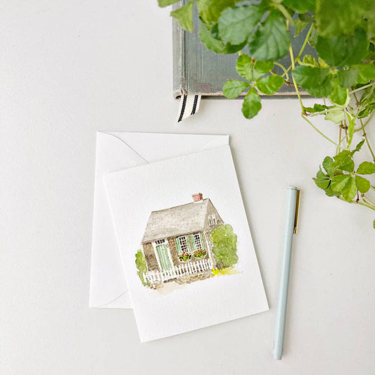 Cottage Notecards Set of 8