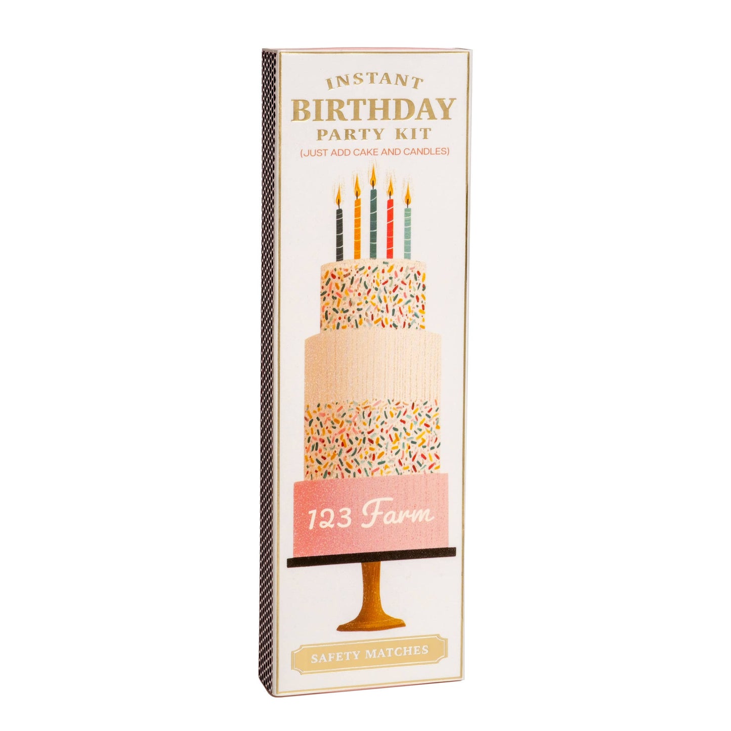 Birthday Party Matches – Assorted 40, Extra-Long (8")