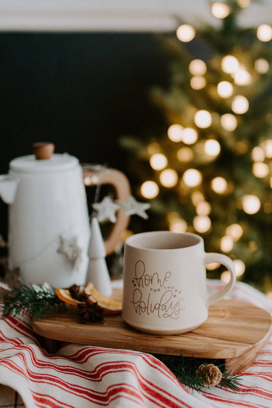 "Home for the Holidays" Mug: 13 oz