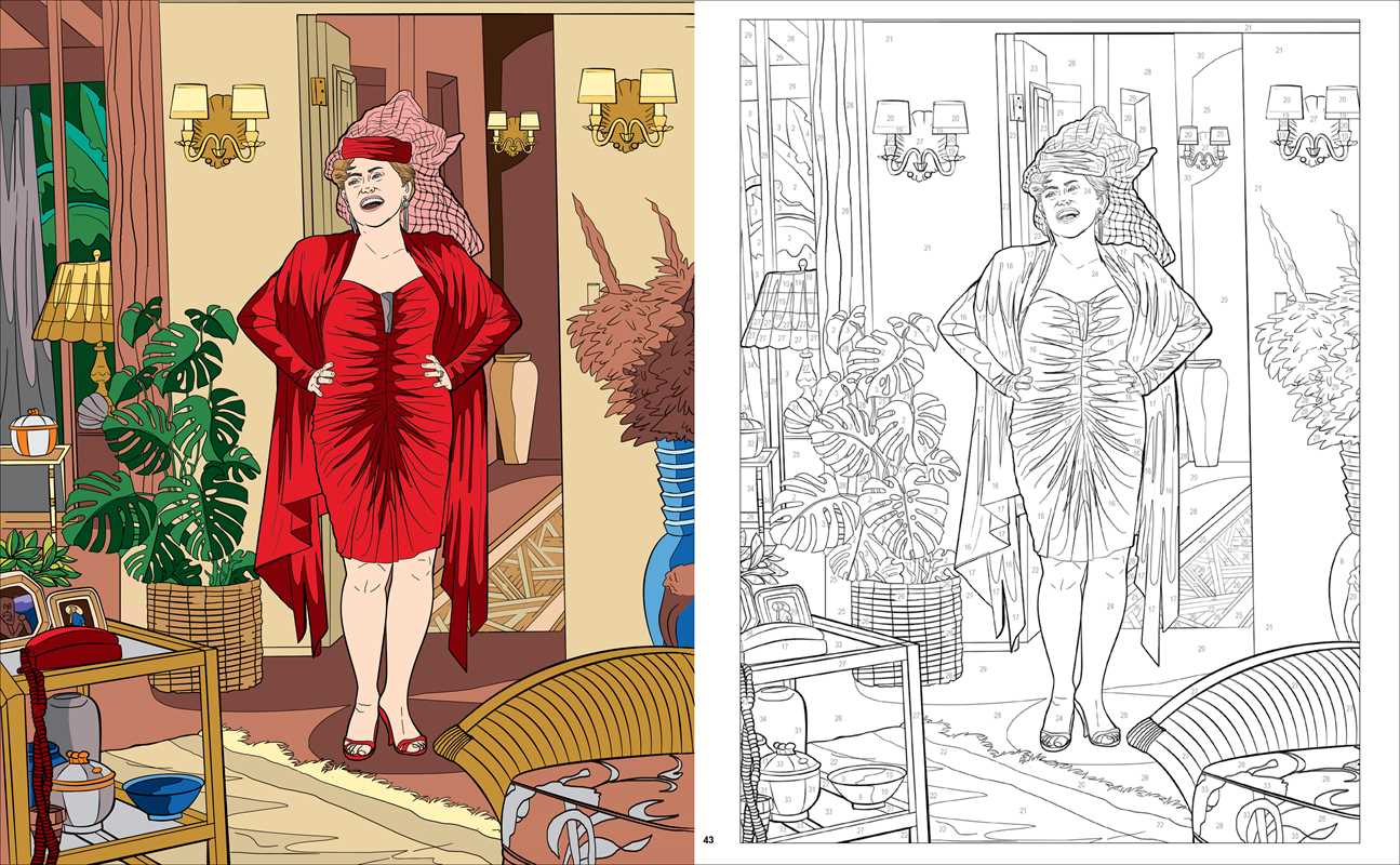 Golden Girls Color-by-Number by Editors of Thunder Bay Press: Flexibound; 192 pages / English