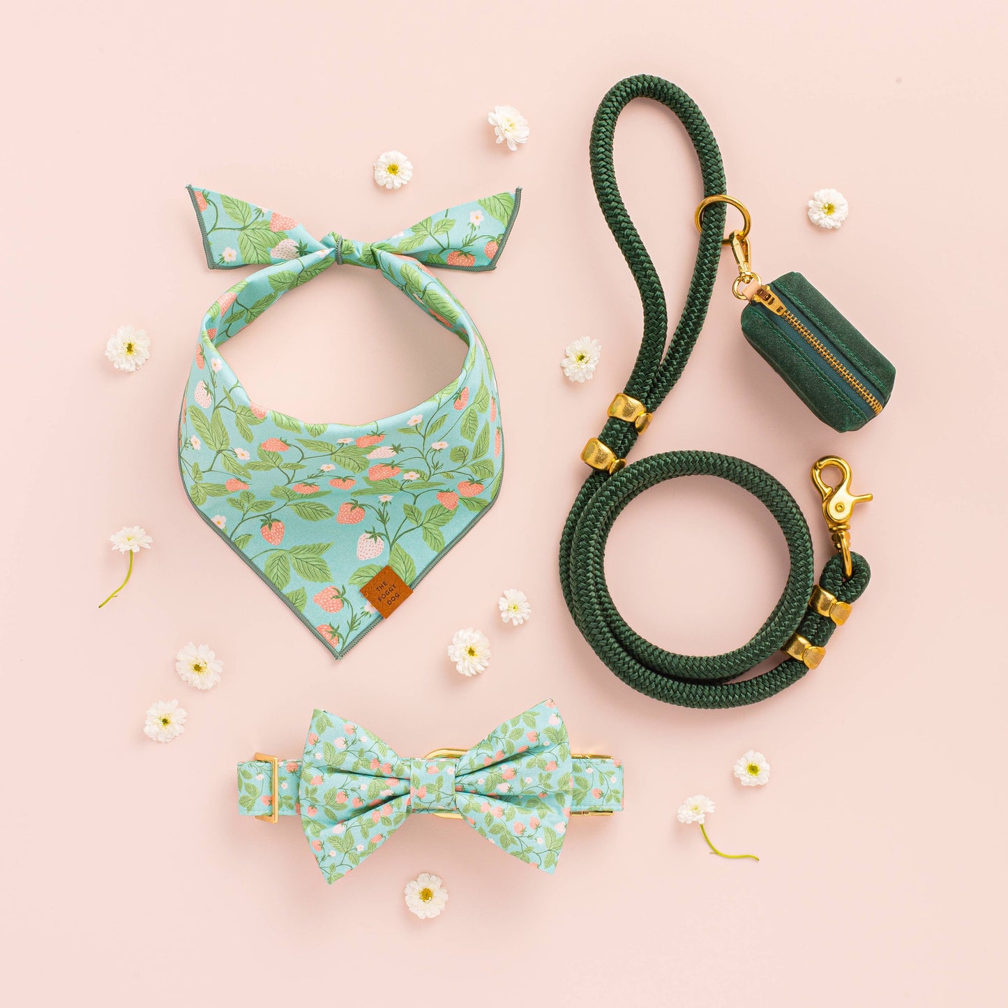 Evergreen Marine Rope Dog Leash: Petite 5 Feet