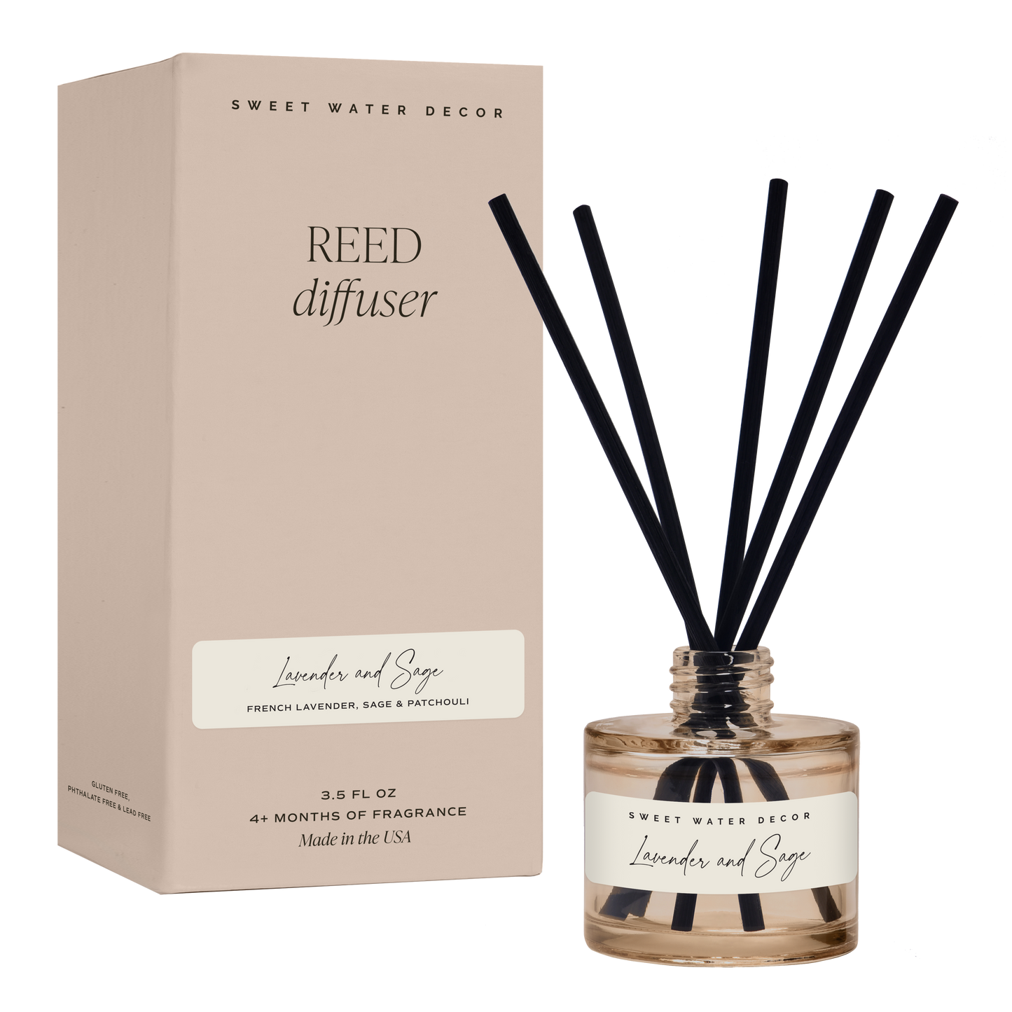 Lavender and Sage Reed Diffuser