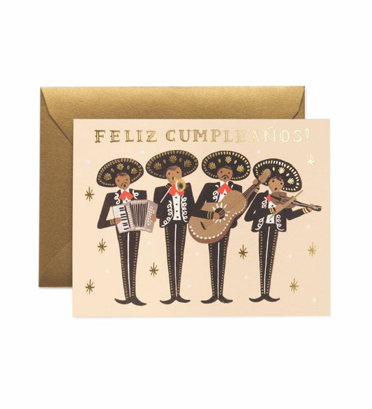 Mariachi Birthday Card