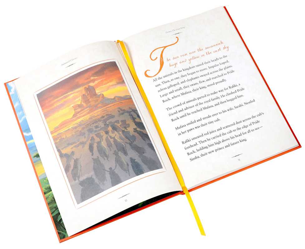 Disney Animated Classics: The Lion King by Editors of Studio Fun International: Hardcover; 74 pages / English