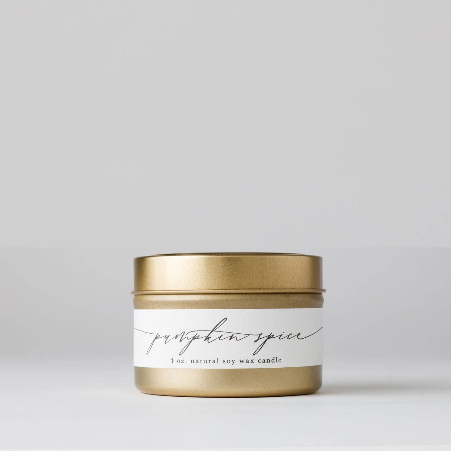 Pumpkin Spice : Tin Soy Candle