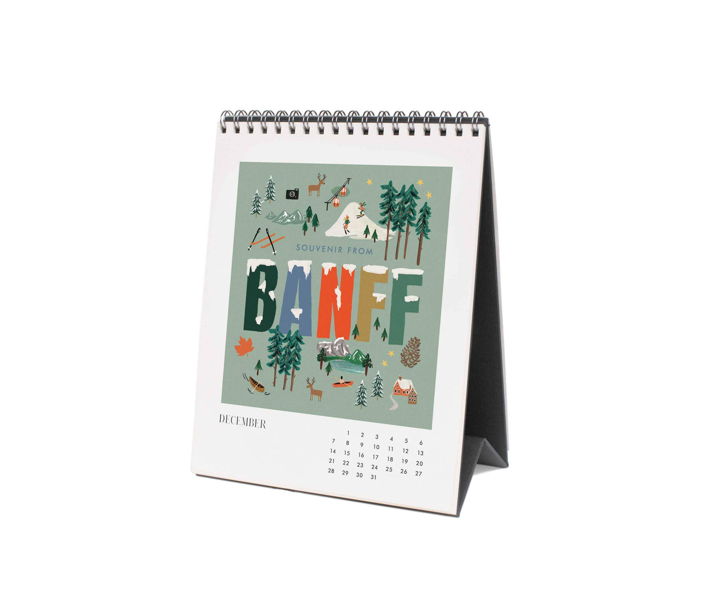 2025 Greetings from Around the World Desk Calendar