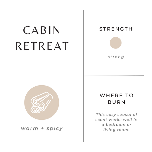 Mini Soy Candles - 2 oz: Cabin Retreat