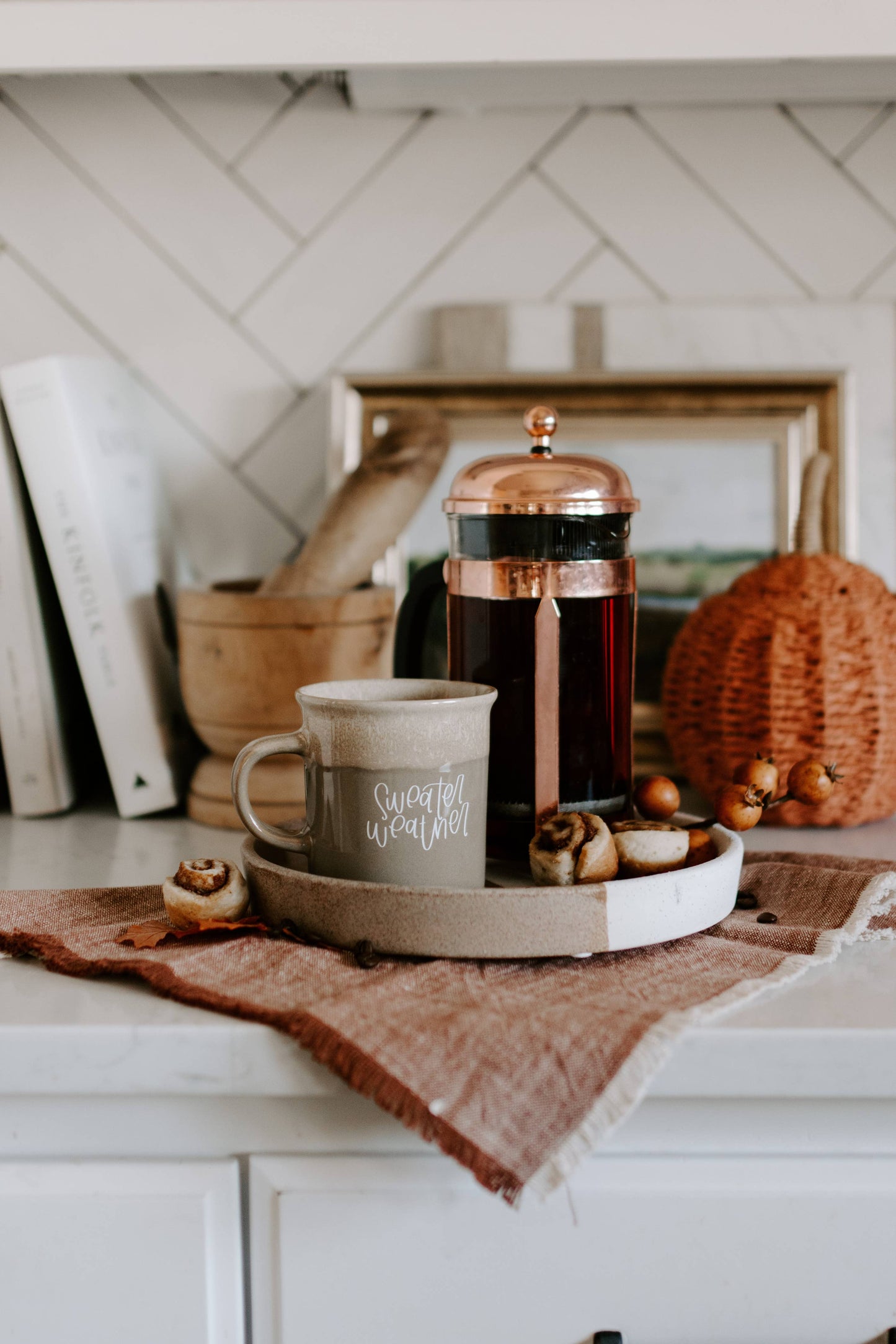 Sweater Weather Mug: 16 oz (Stonewear)