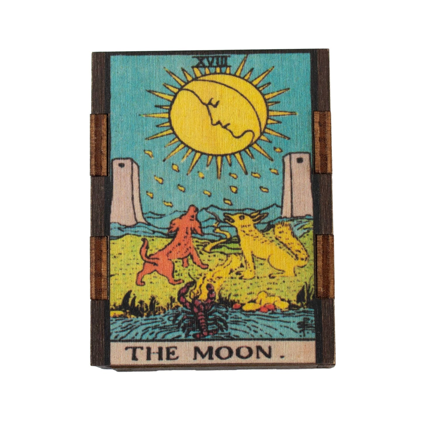 Matches • Tarot Moon Wooden Matchbox