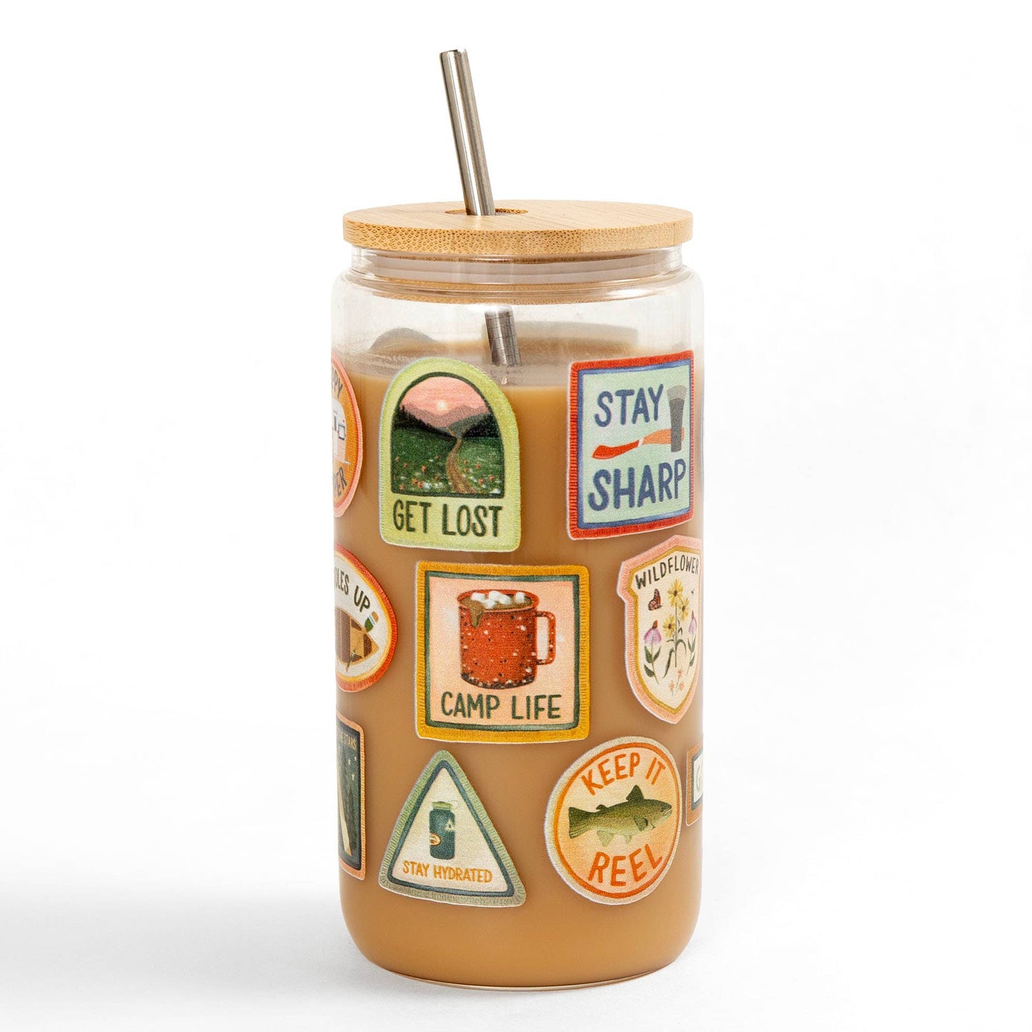 The Great Outdoors Glass Can