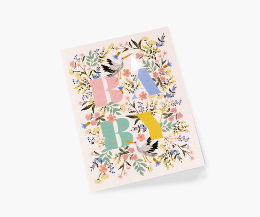 Mayfair Baby Card