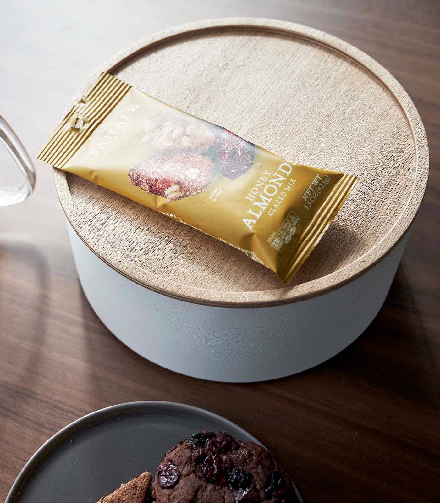 Storage Case - Tall - Steel + Wood: White