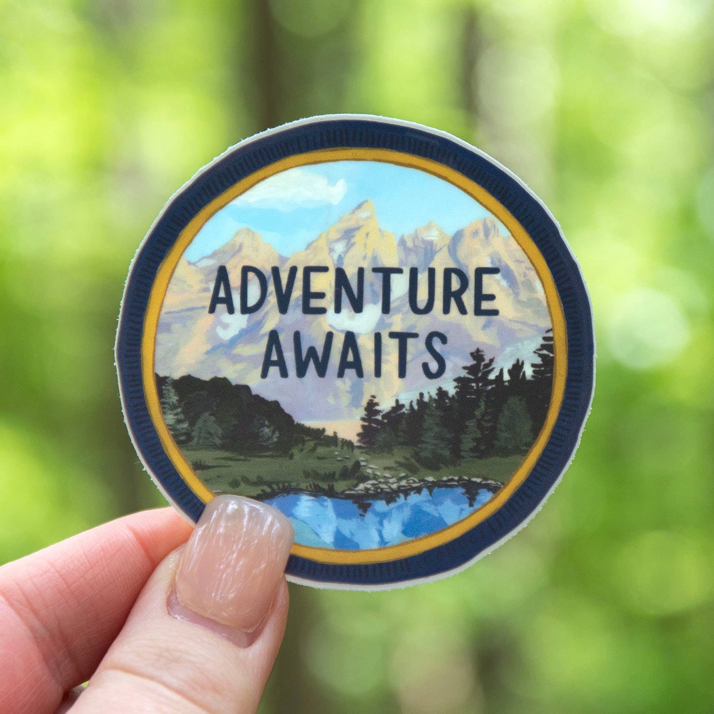 Adventure Awaits Decal Sticker