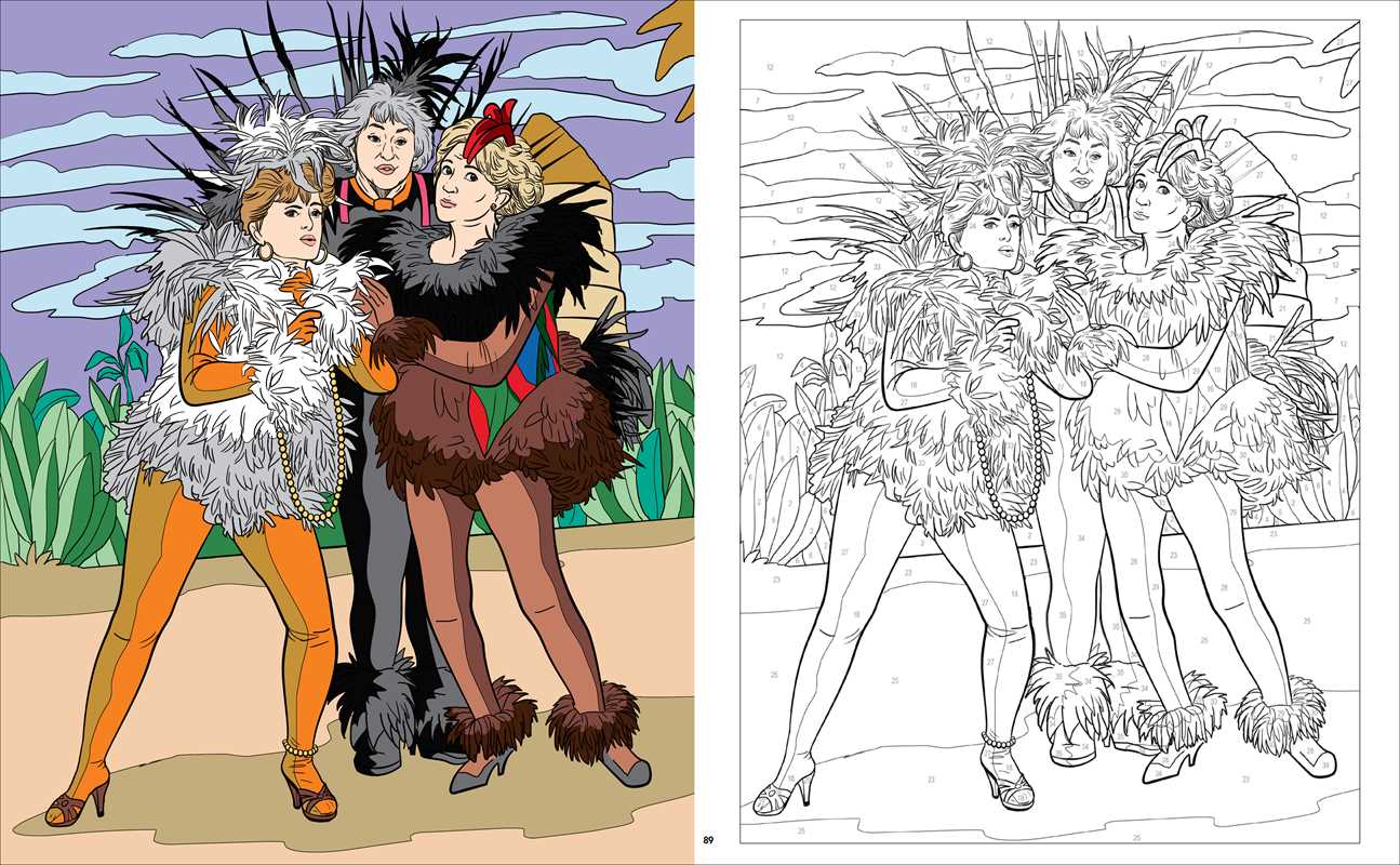 Golden Girls Color-by-Number by Editors of Thunder Bay Press: Flexibound; 192 pages / English