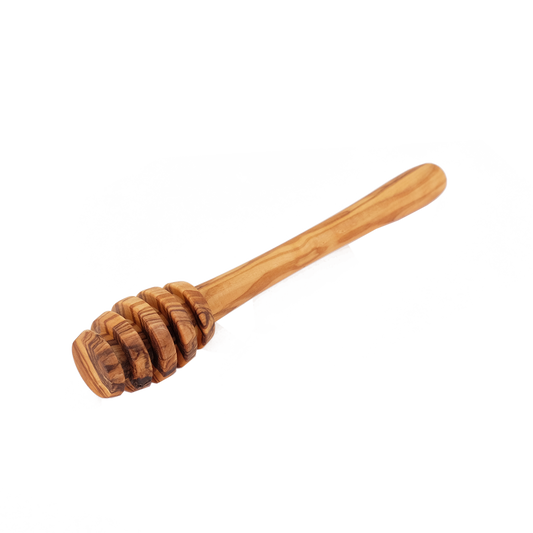 Olive Wood Honey Drip Stick