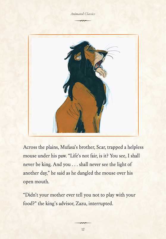 Disney Animated Classics: The Lion King by Editors of Studio Fun International: Hardcover; 74 pages / English