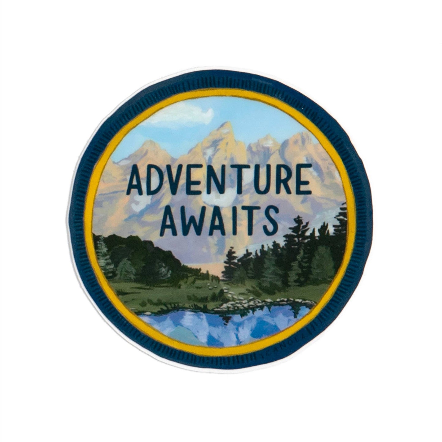 Adventure Awaits Decal Sticker