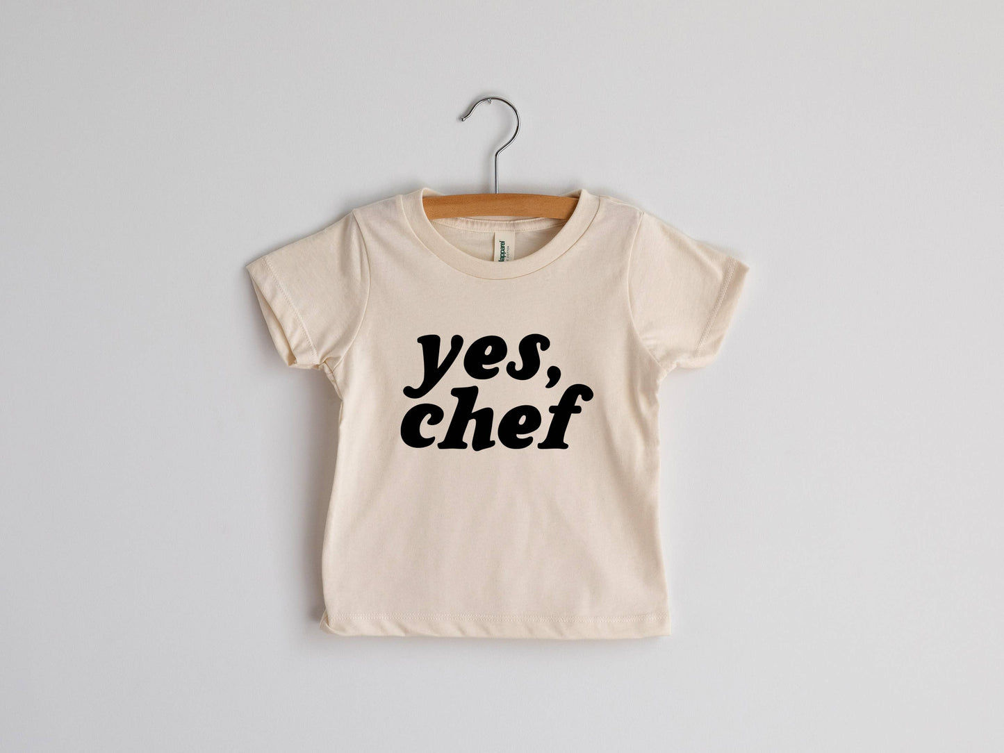 Yes, Chef Cream Organic Baby & Kids Matching Tee: 4T