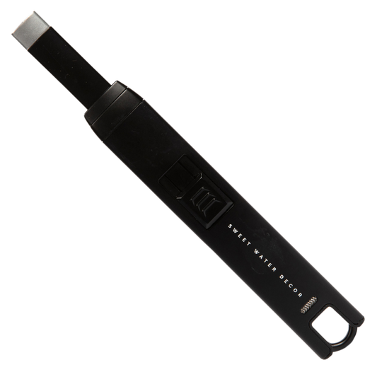Black Large Rechargeable Electric Lighter