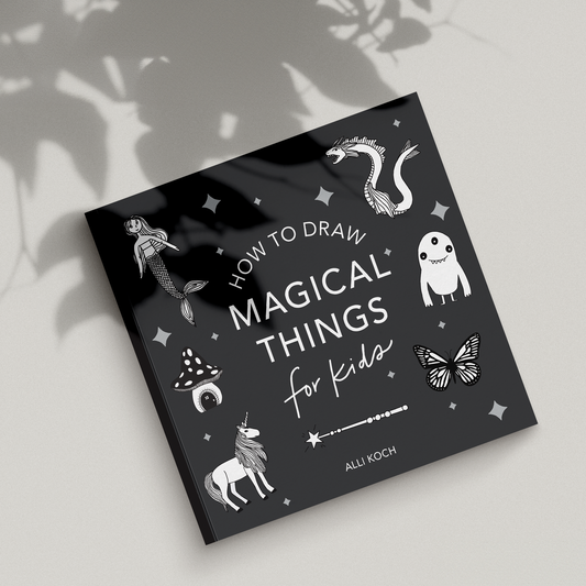 Magical Things: How to Draw Easter Basket Stuffer for Kids