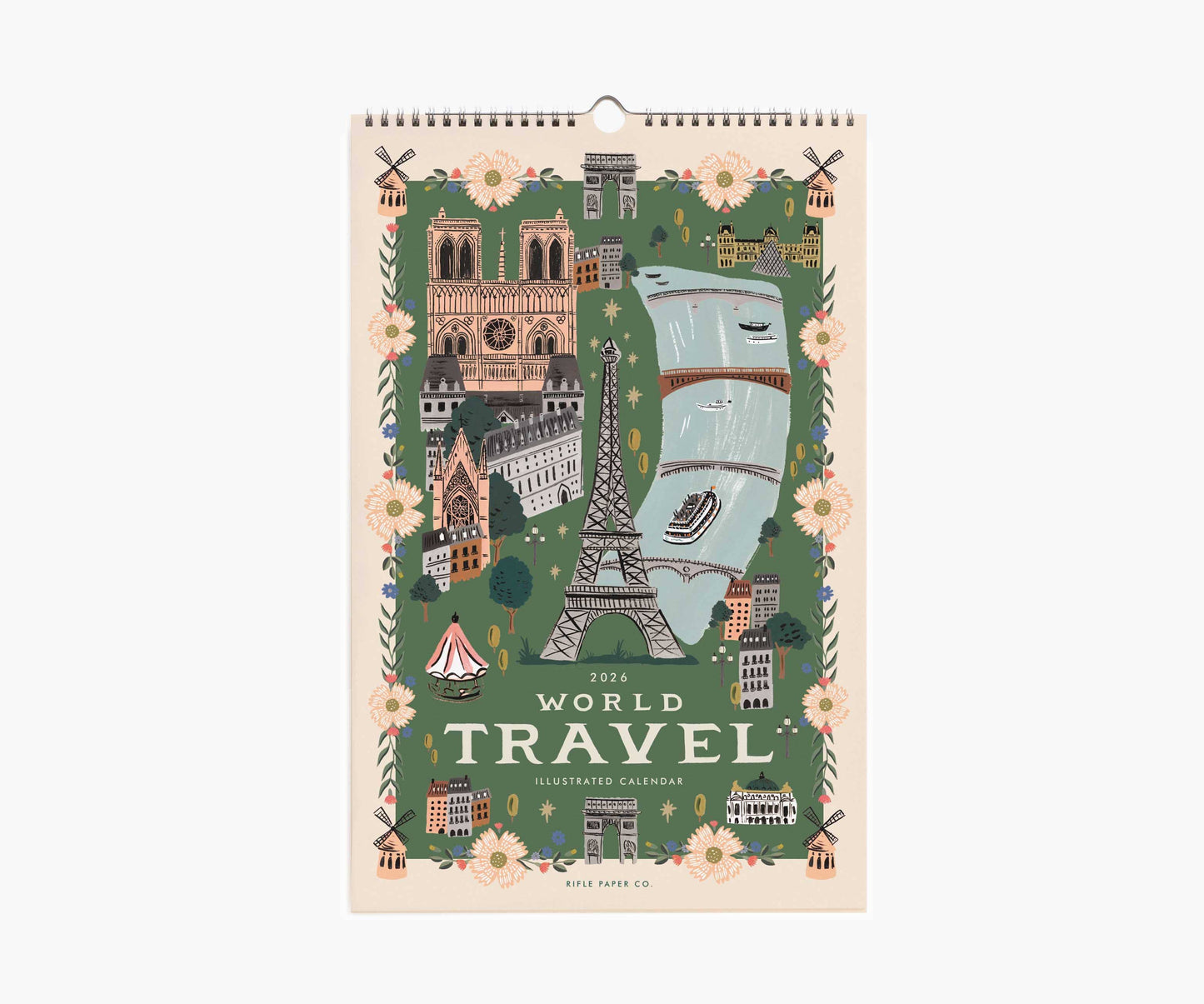 2026 World Travel Wall Calendar