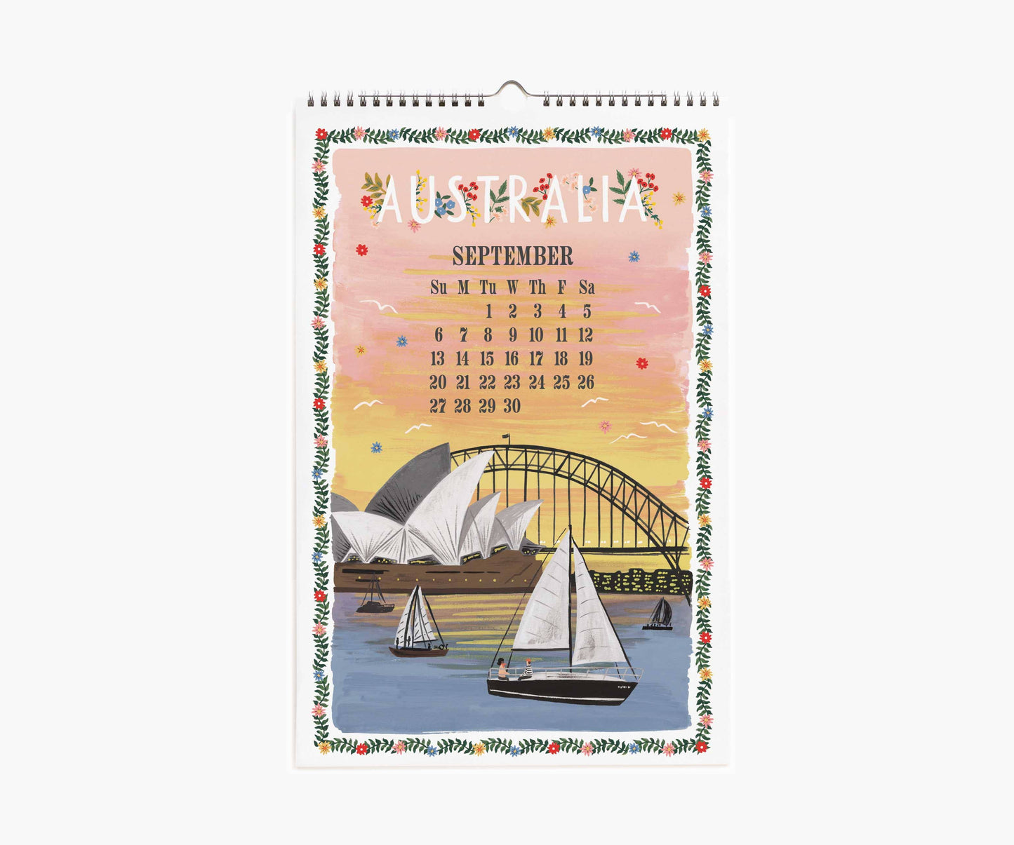 2026 World Travel Wall Calendar