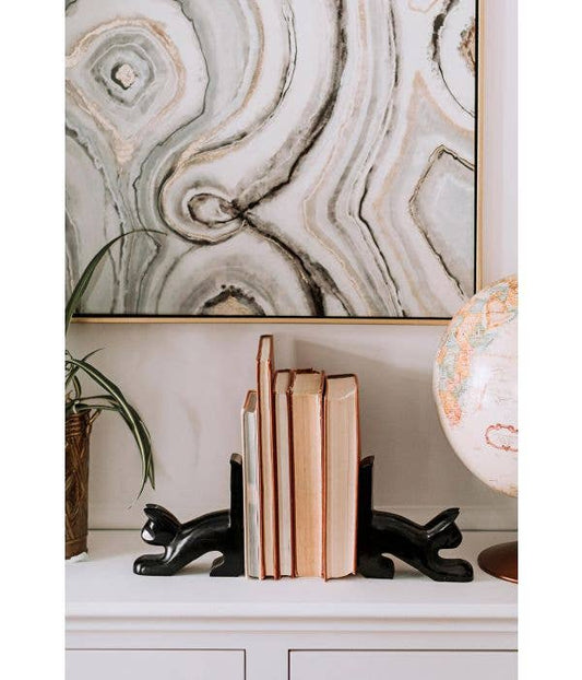 Playful Cat Bookends Set of 2