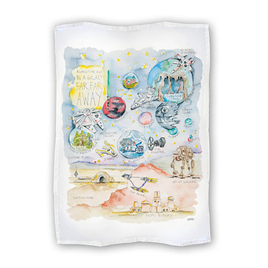 Star Galaxy Tea Towel