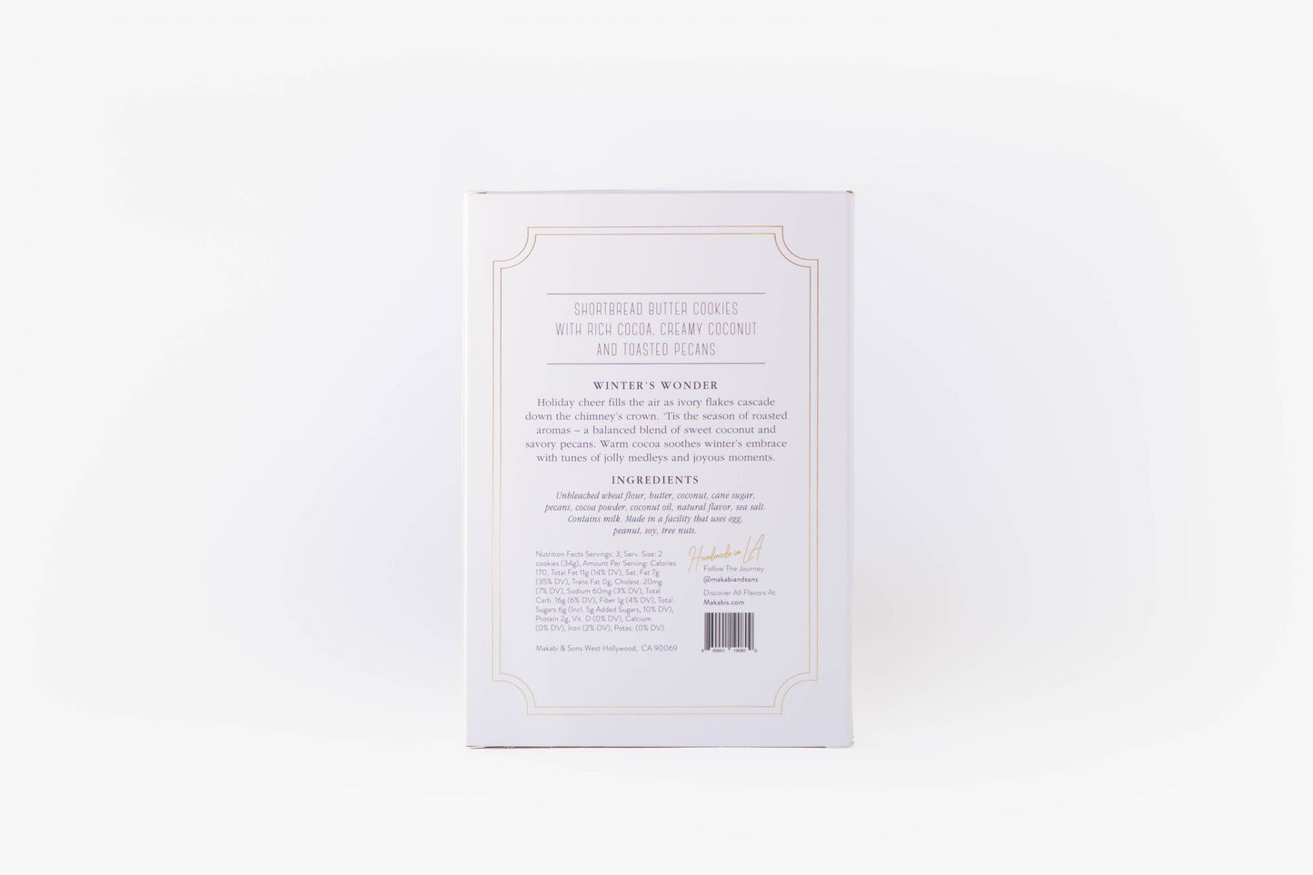 Noel - Holiday Chocolate Coconut Pecan Cookies