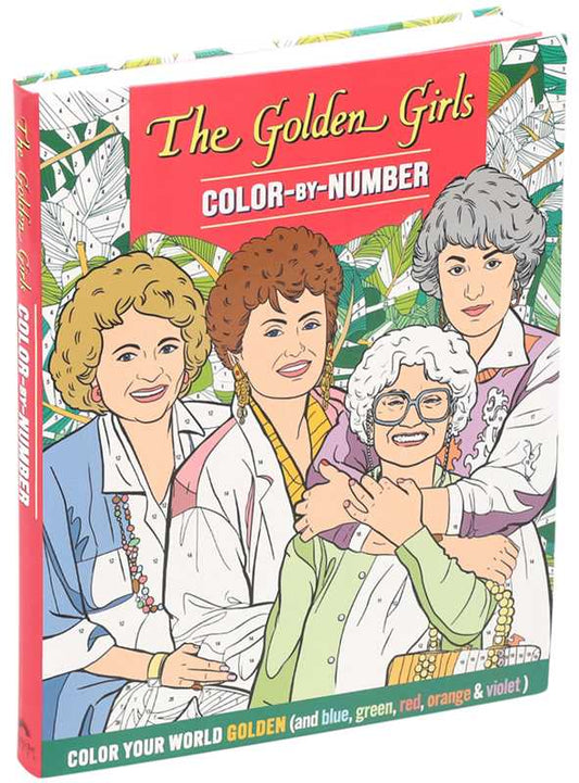 Golden Girls Color-by-Number by Editors of Thunder Bay Press: Flexibound; 192 pages / English
