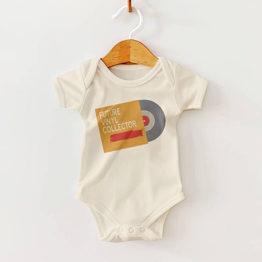 Vinyl Record Collector Record Album Music Baby Bodysuit
