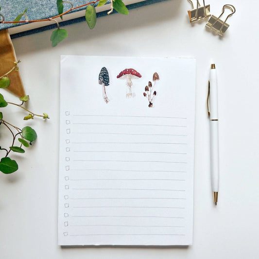 Mushroom Notepad