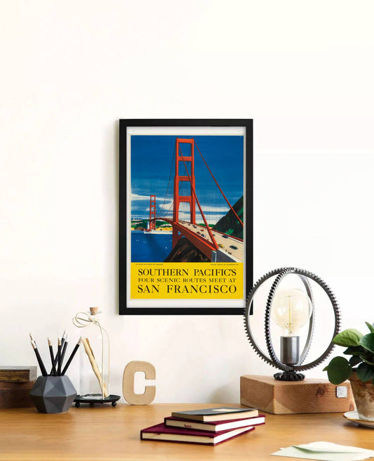 Southern Pacific: San Francisco 1930s Poster: Unframed / 12×18