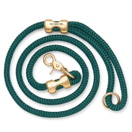 Evergreen Marine Rope Dog Leash: Petite 5 Feet