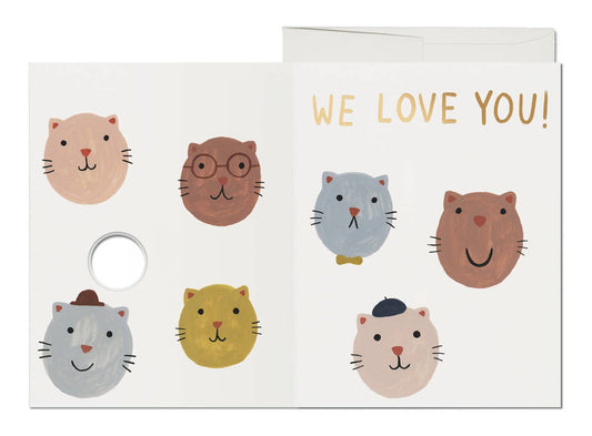 Lots of Cats Birthday Card