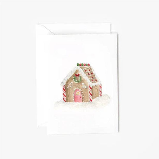 Gingerbread House Mini Enclosure Card