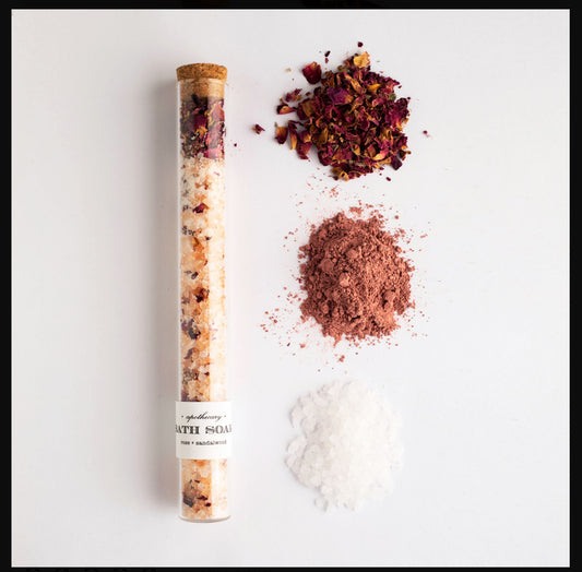 Rose Sandalwood: Bath Soak Tube