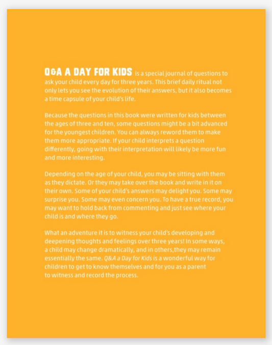 Q&A for Kids