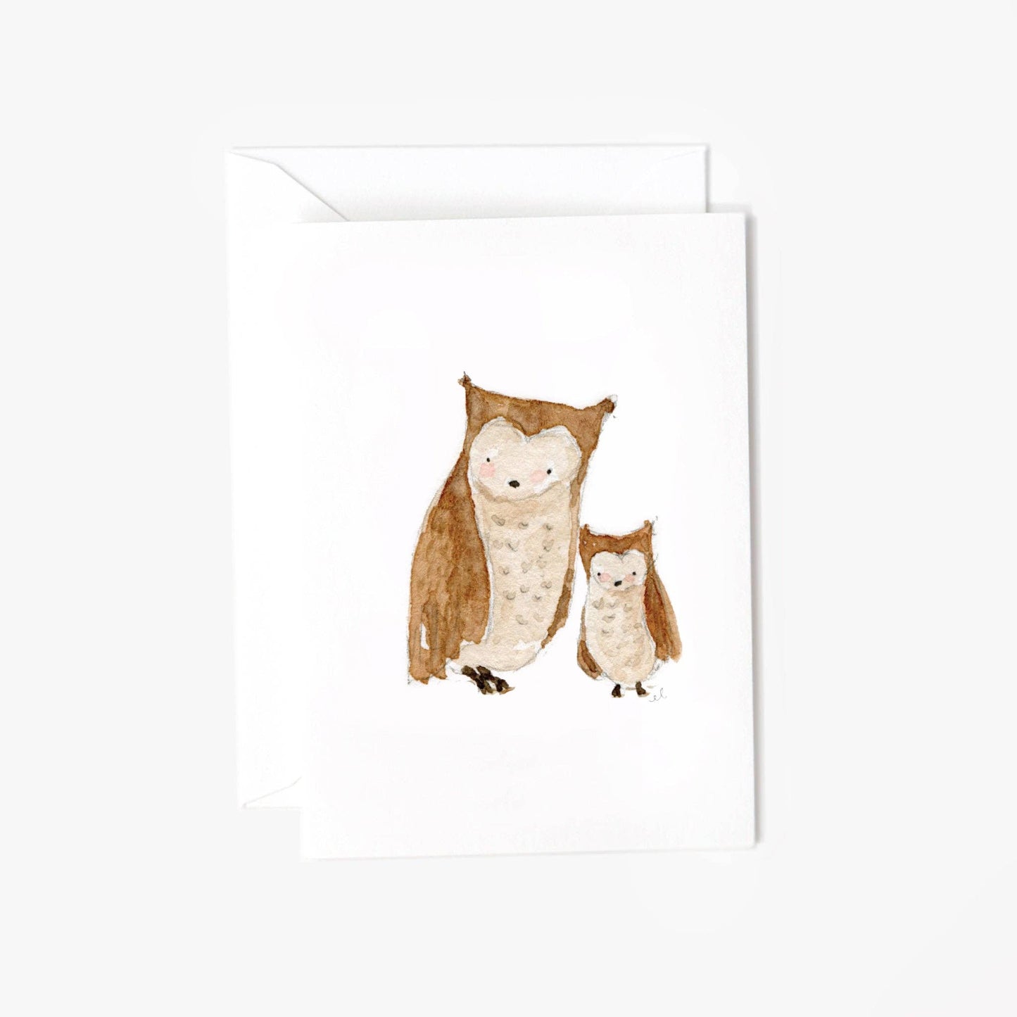 Baby Owl Mini Card