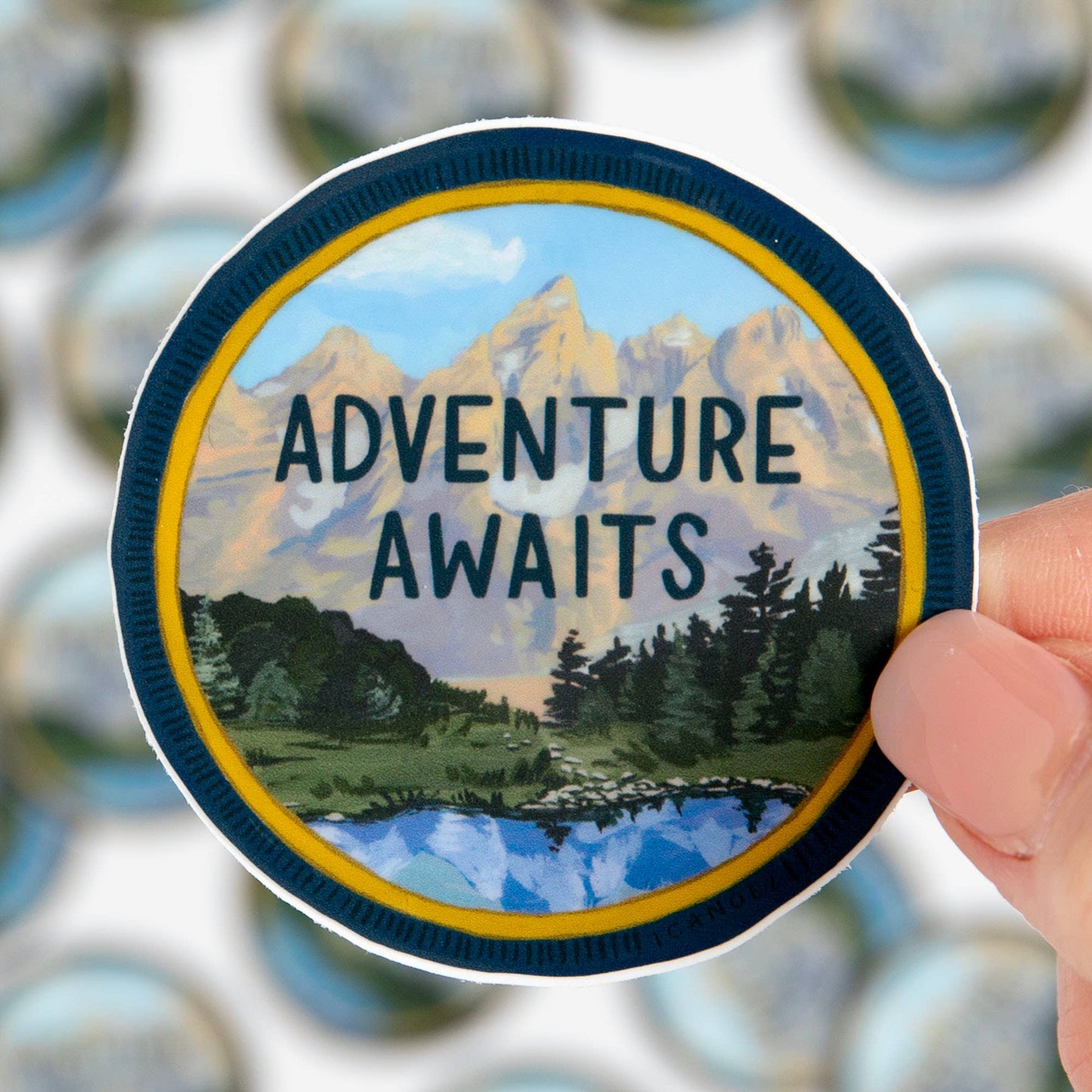 Adventure Awaits Decal Sticker
