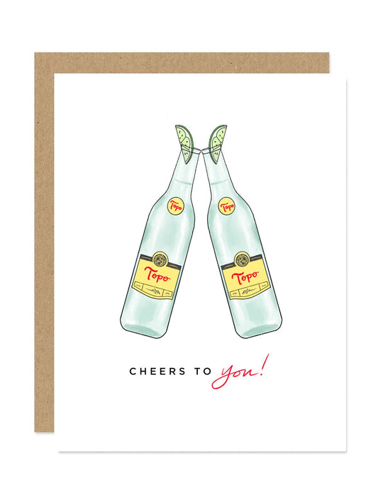 Topo Cheers to You Card