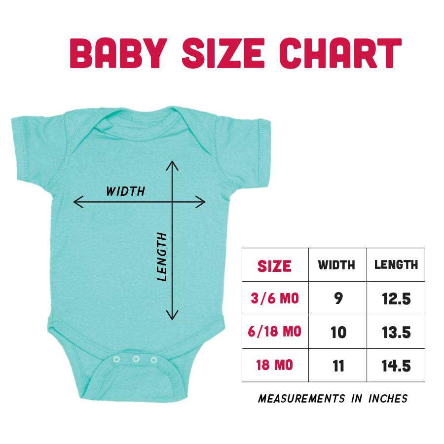 Raccoon Baby Bodysuit - Eco-Friendly, Hand-Drawn: 6/12 Month