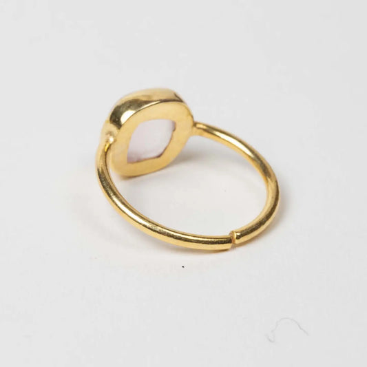 Rose Quartz Ring