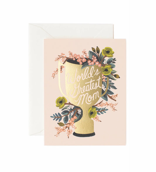 World's Greatest Mom Mother's Day Card