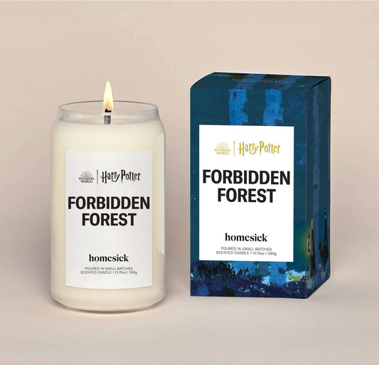 The Forbidden Forest Candle