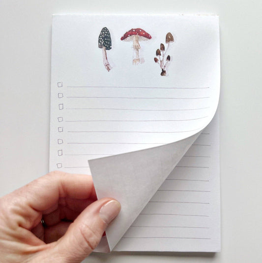 Mushroom Notepad