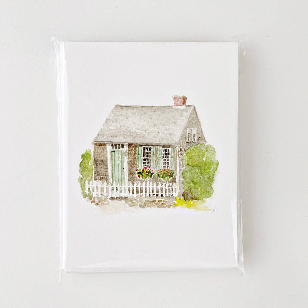 Cottage Notecards Set of 8