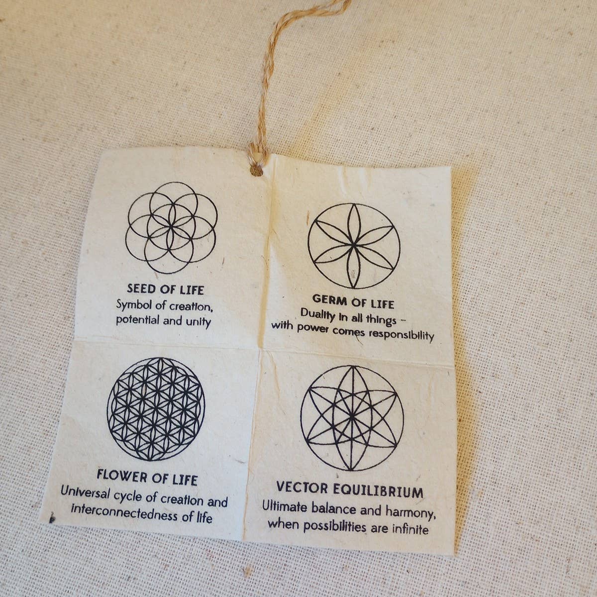 Sacred Geometry Dipping Bowl - Germ of Life