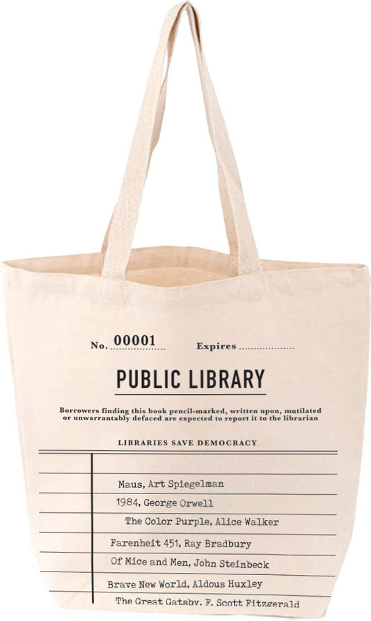 Libraries Save Democracy Tote Bag